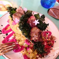 Stuffed potato at MIMO in Malaga