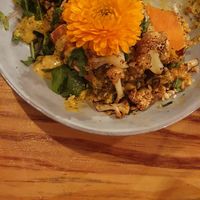 Gevulde zoete aardappel at MIMO in Malaga