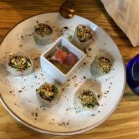 Sushi with a twist, so delicious and original! at MIMO in Malaga