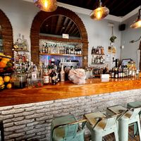 The bar  at MIMO in Malaga