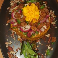 Risotto de trigo sarraceno en salsa cremosa de calabaza at MIMO in Malaga