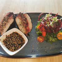 Sushi sandwich at MIMO in Malaga