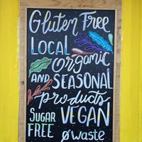 Entrance sign! Such a gem to find all this in one place ✨  at MIMO in Malaga