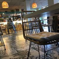 Clean, spacious restaurant  at MIMO in Malaga