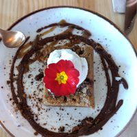 Brownie blanco at MIMO in Malaga