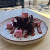 Chocolate dessertt  at MIMO in Malaga