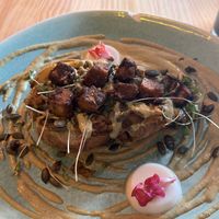 Gefüllte Kartoffel mit Tofu (war wirklich gut)  at MIMO in Malaga