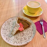 Pumpkin pie  #Veganuary at MIMO in Malaga