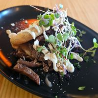 Mushroom bao at MIMO in Malaga
