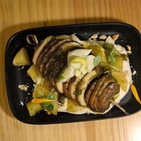 Tapa papa del bosque at MIMO in Malaga