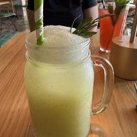 Pear rosemary ginger beer  at MIMO in Malaga