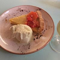 The best tart ever (lemon tart) at MIMO in Malaga