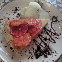 Lemon cake at MIMO in Malaga