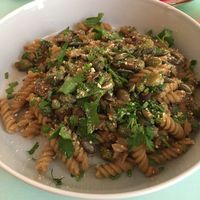 Pasta dish at MIMO in Malaga