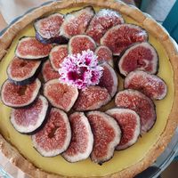 The best tart ever at MIMO in Malaga