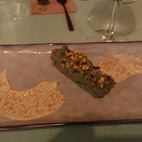 Raw avocado tart dessert at MIMO in Malaga