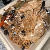 Burrito with tofu   at Mad Mex in Pittsburgh