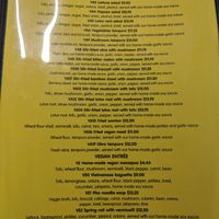 Menu at Vietnam Deli by The Ripple of Smiles in Honolulu