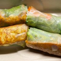 Vegan summer rolls at Vietnam Deli by The Ripple of Smiles in Honolulu