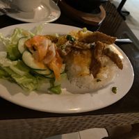Chief special vegan based meat over rice  at Vietnam Deli by The Ripple of Smiles in Honolulu
