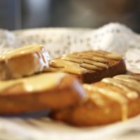 Vegan Chai spice biscuits at The Gallery Cafe in Dorchester