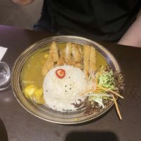 the king trumpet katsu - my partner even said it was better than any chicken katsu curry he has ever tried, and he is someone who still misses meat a lot! at Suissi Vegan Kitchen  in Glasgow