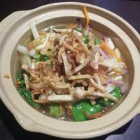 Clay pot tofu at Suissi Vegan Kitchen  in Glasgow