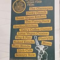 How fabulous is this? Vegan delivery service! at Suissi Vegan Kitchen  in Glasgow