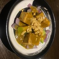 Satay tofu at Suissi Vegan Kitchen  in Glasgow