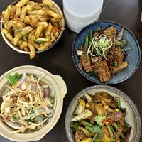 Dinner for three  at Suissi Vegan Kitchen  in Glasgow