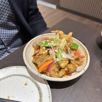 kung pao mushrooms  at Suissi Vegan Kitchen  in Glasgow
