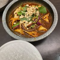 Schezwan tofu    at Suissi Vegan Kitchen  in Glasgow