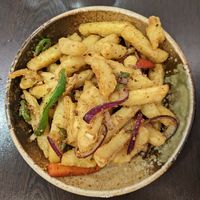 Salt and Chili Chips (7/10) at Suissi Vegan Kitchen  in Glasgow