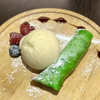 Coconut pancake   at Suissi Vegan Kitchen  in Glasgow