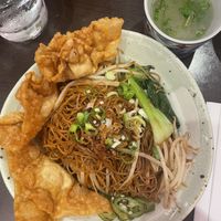Gan Lau Mee  at Suissi Vegan Kitchen  in Glasgow