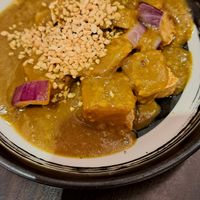 Satay tofu at Suissi Vegan Kitchen  in Glasgow