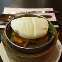 Tempeh bao at Suissi Vegan Kitchen  in Glasgow