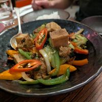 Kung Pao Chicken & Tofu at Taxiboat in Northcote
