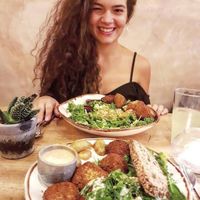 big portions at Honest Greens - Serrano in Madrid