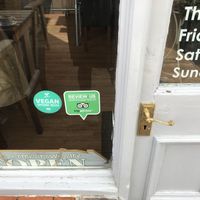 Vegan friendly at Cafe Morso  in Colwall