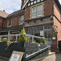 Outside at Cafe Morso  in Colwall