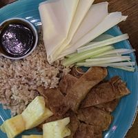 Can you believe this is vegan? 😍 Is the Peking “Duck” 🤤✨ at Chun Vegetarian in Brooklyn