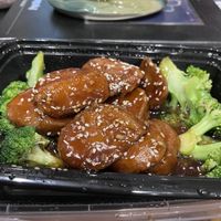 Seasame chickrn  at Chun Vegetarian in Brooklyn