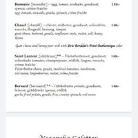 Veggie/vegan galletes at Crêperiet in Lund