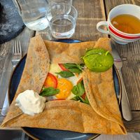 Bonnaire galette at Crêperiet in Lund