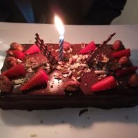 Gâteau d'anniversaire at La Grange de Célice in Segoufielle