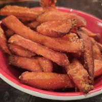Sweet potato fries at Frankie & Benny's in Renfrew