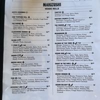   at Akira Sushi in Santa Cruz