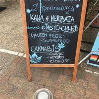 It’s a tricky one, easy to think it’s vegan!  at Eko Sklep & Smoothie Bar Dobra Karma in Wolin