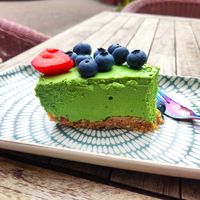 Vegan cake at Eko Sklep & Smoothie Bar Dobra Karma in Wolin